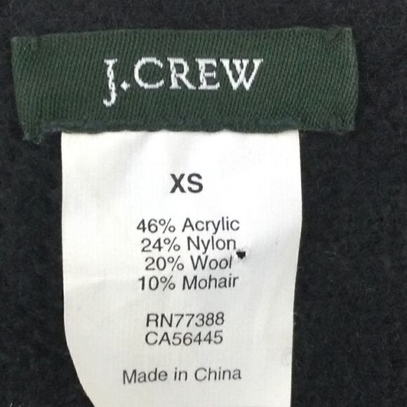 J. Crew Sequin Sweater, Black Gold Stripe Sequin Crew Sweater XS - Picture 3 of 9